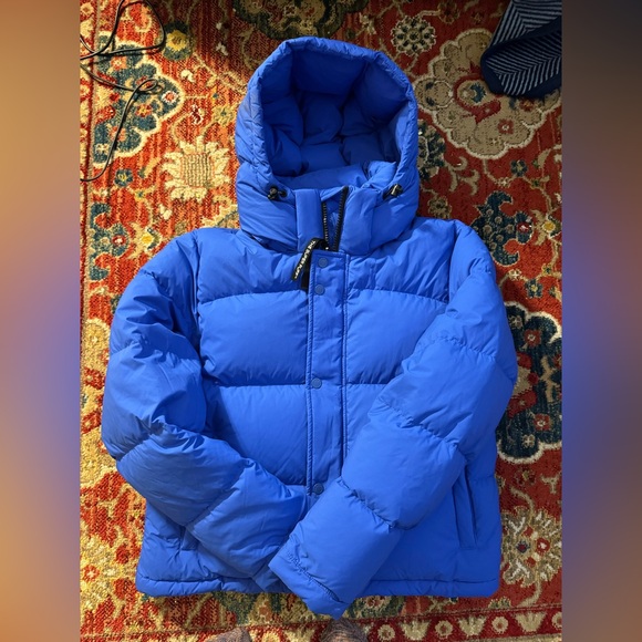 Aritzia Jackets & Blazers - Aritzia Royal blue super puff